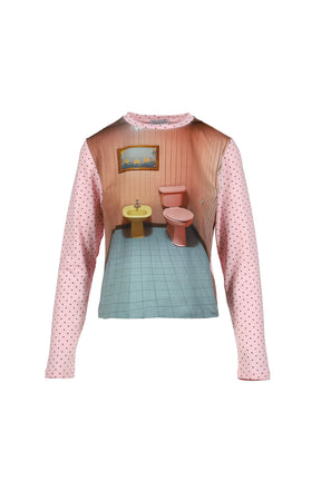 BATHROOM T-SHIRT / PNK