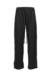 STUDDED TRACK PANT / BLACK 