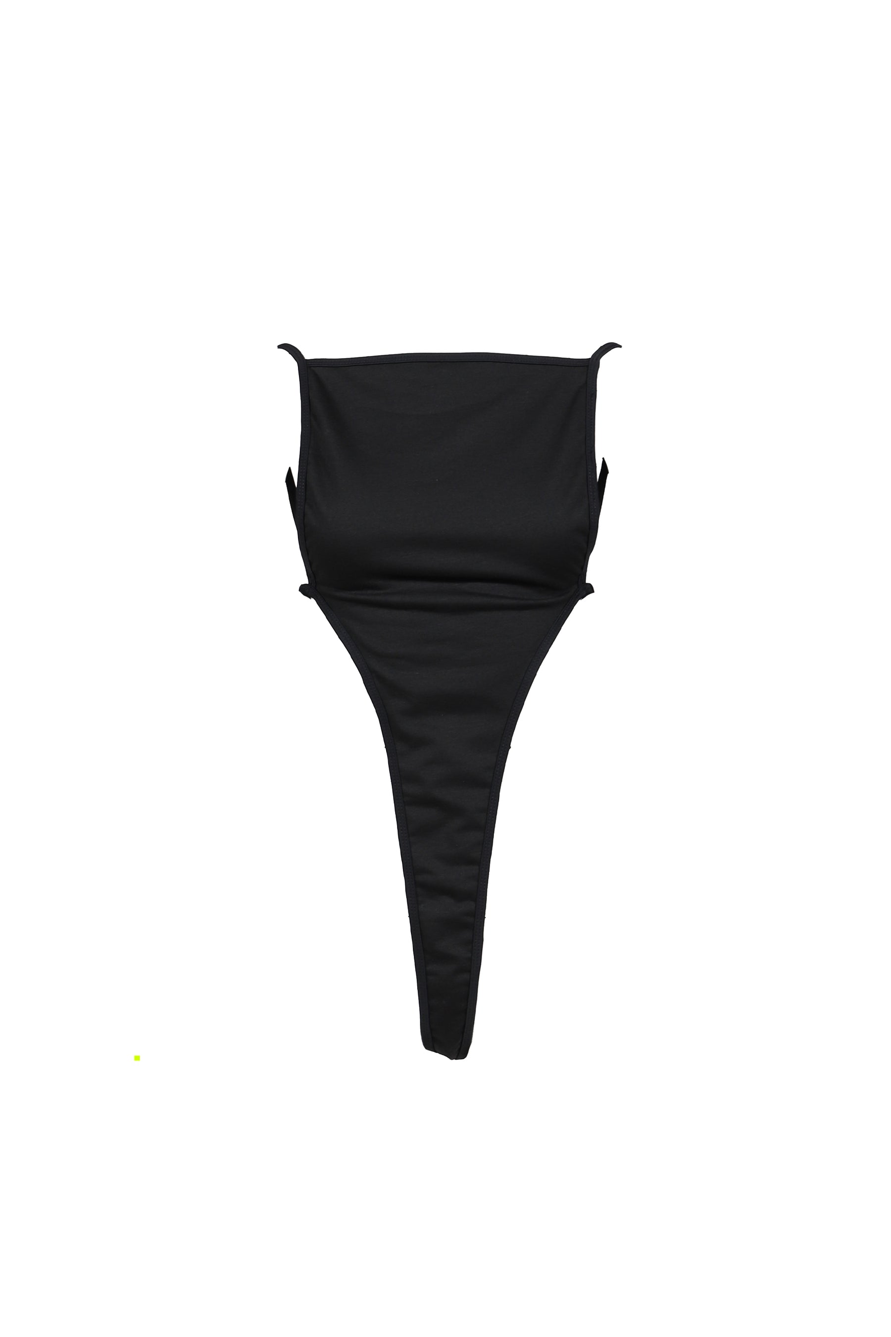 SQUARED BODYSUIT / BLK