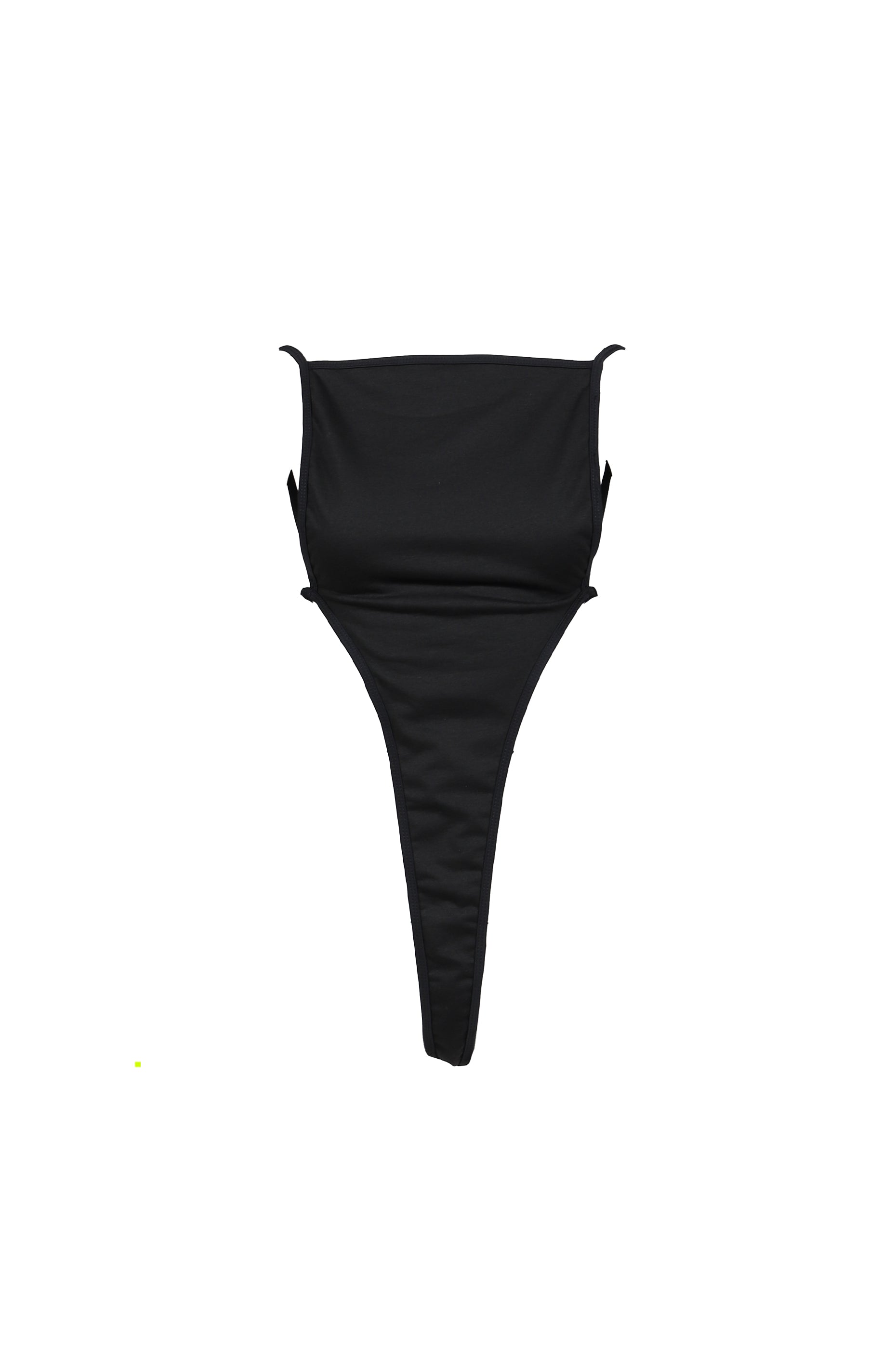 SQUARED BODYSUIT / BLK