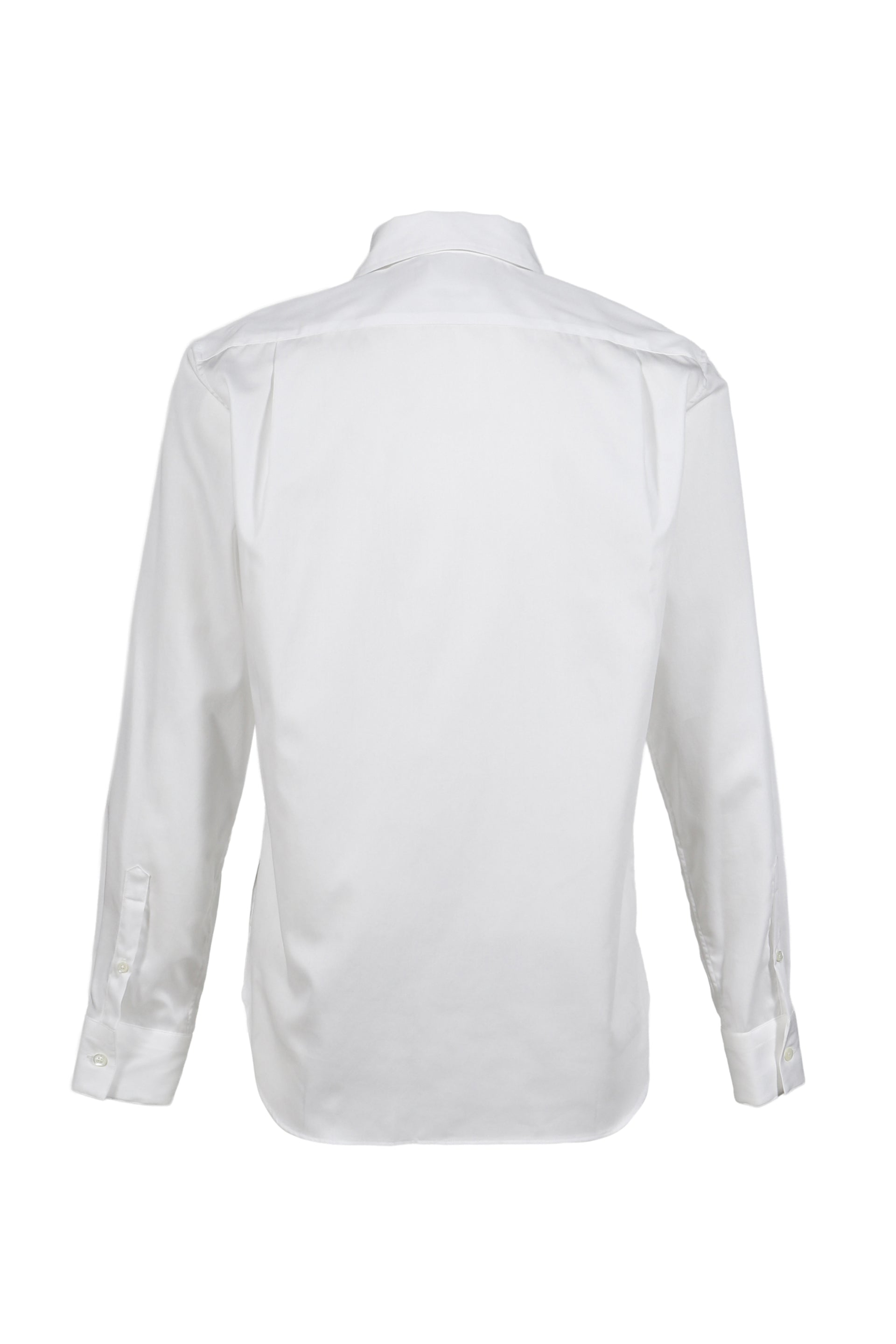 DAIRIKU "BENJAMIN"W-PKT DRESS L-S SHIRT / WHT