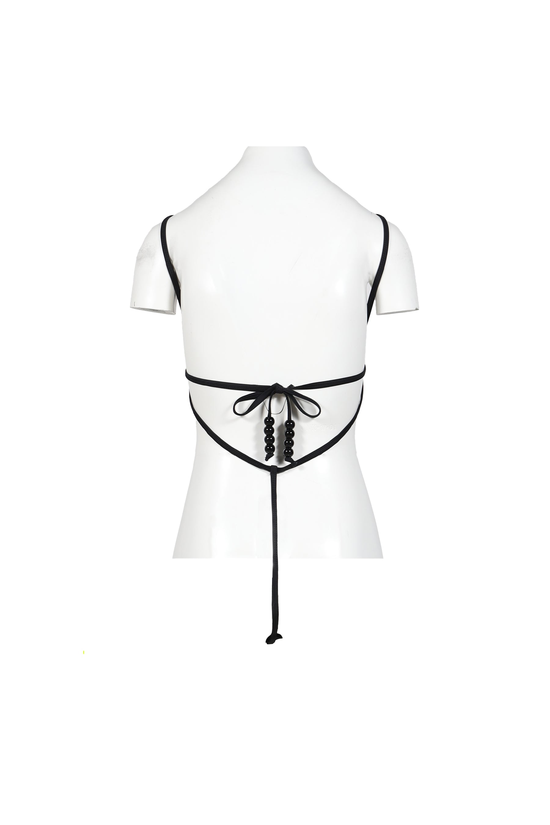 SQUARED BODYSUIT / BLK
