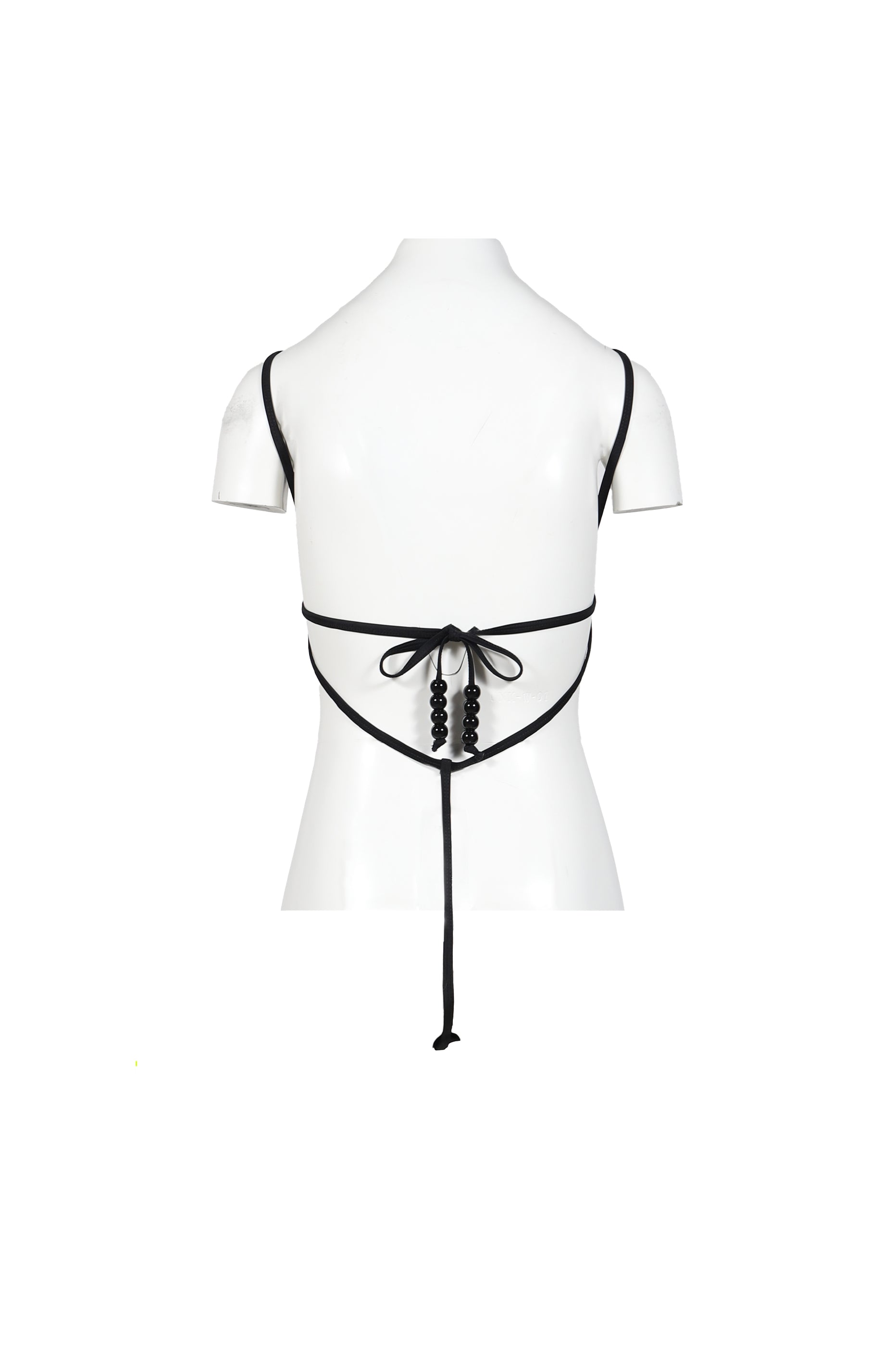 SQUARED BODYSUIT / BLK