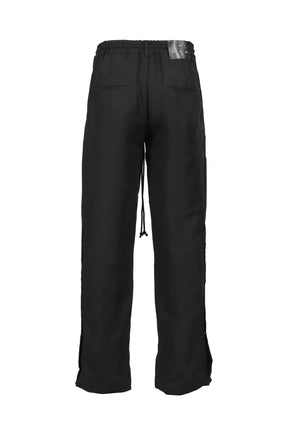 STUDDED TRACK PANT / BLACK 
