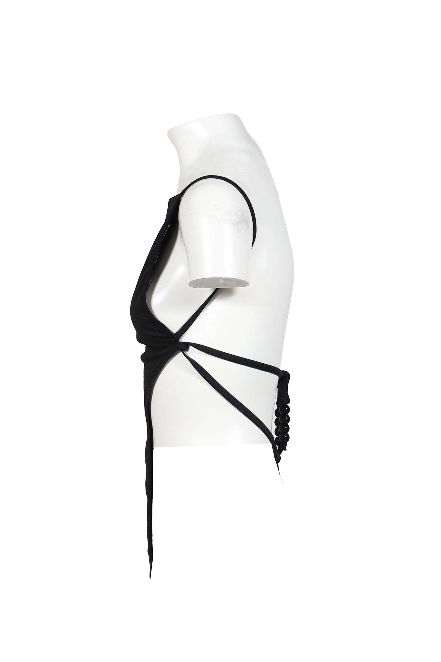 SQUARED BODYSUIT / BLK