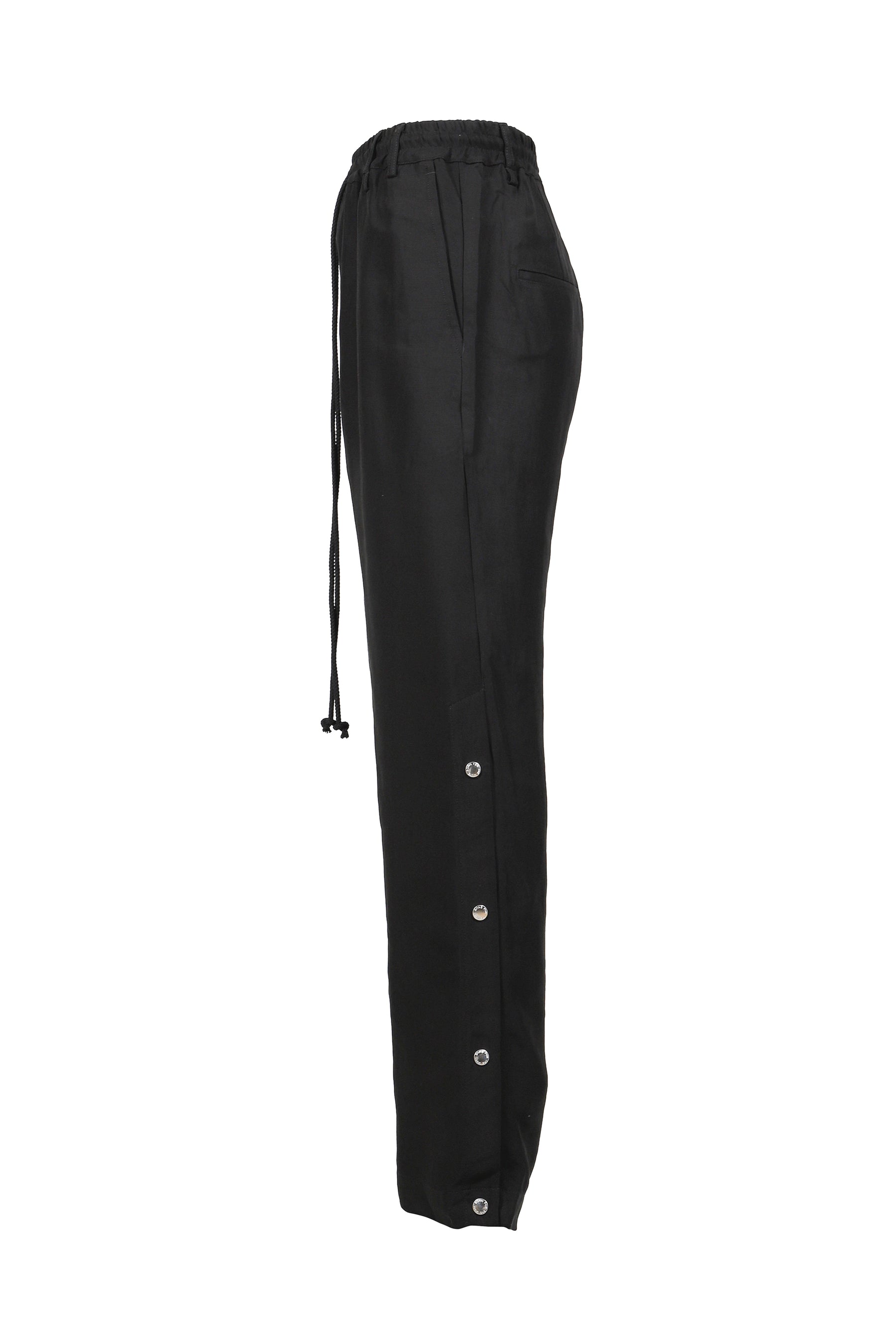 STUDDED TRACK PANT / BLACK 