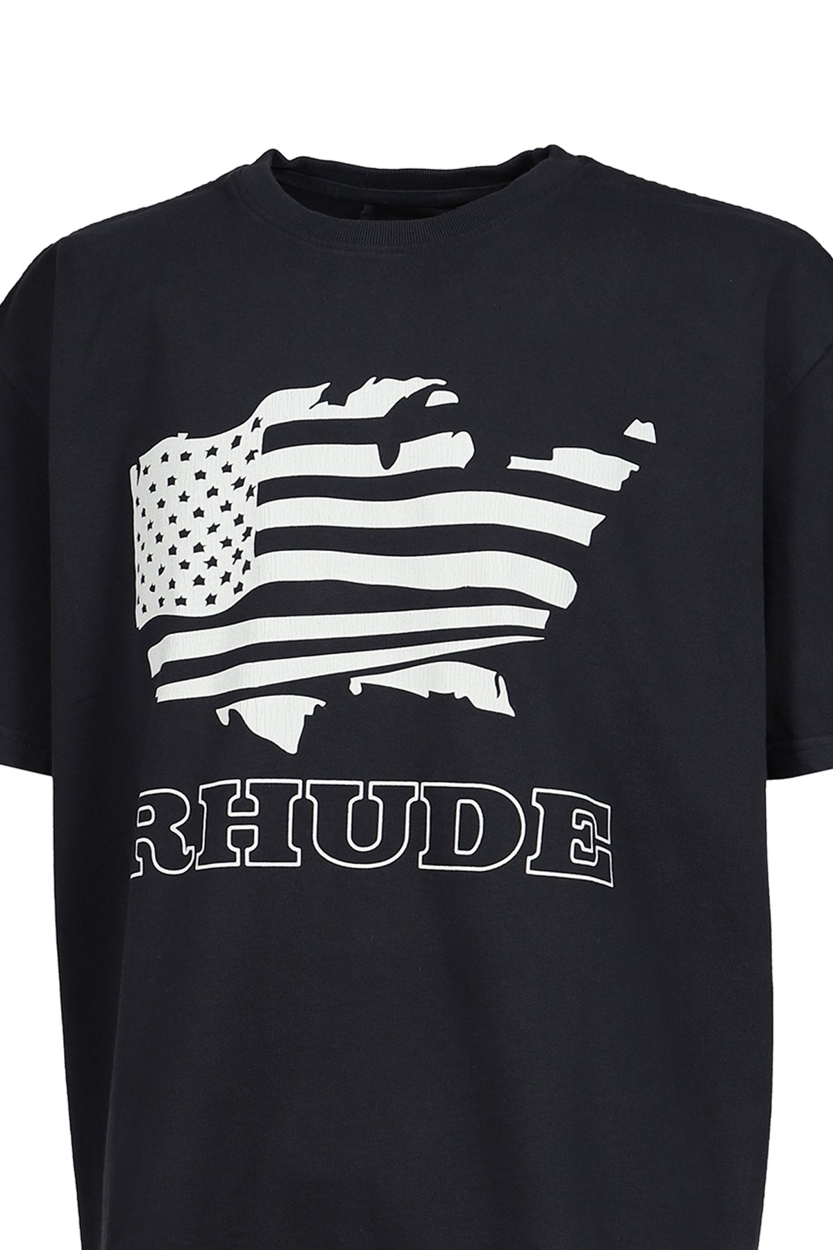 RHUDE ルード SS26 RHUDE BANNER TEE / BLK - NUBIAN ヌビアン