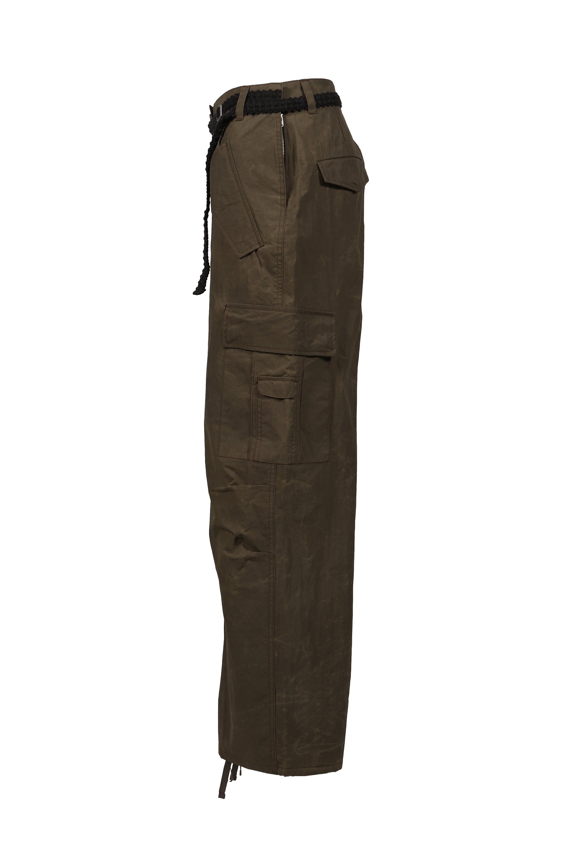 CARGO WRAP PANTS / TAUPE