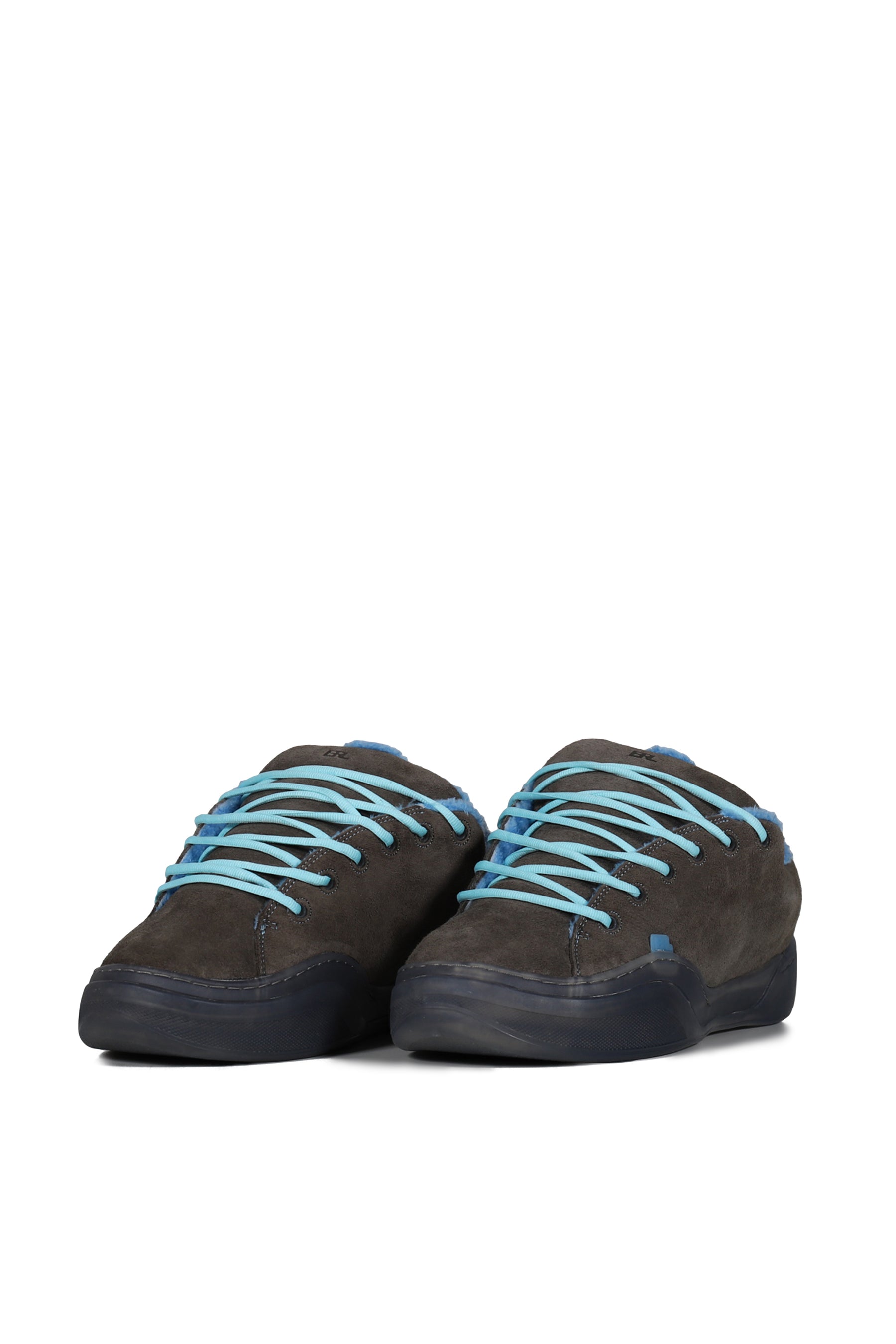ERL イーアールエル SS25 UNISEX SUEDE VAMP SKATE SNEAKER LEATHER 