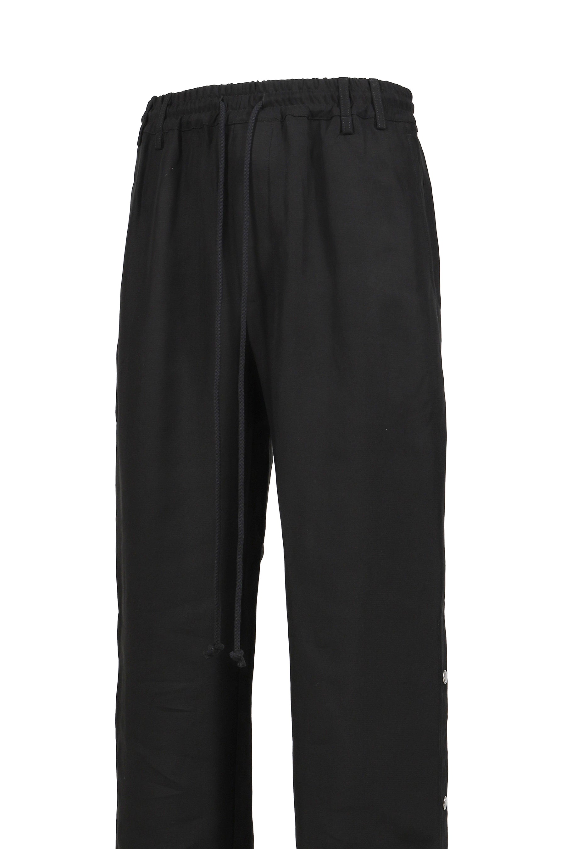 STUDDED TRACK PANT / BLACK 