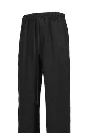 STUDDED TRACK PANT / BLACK 