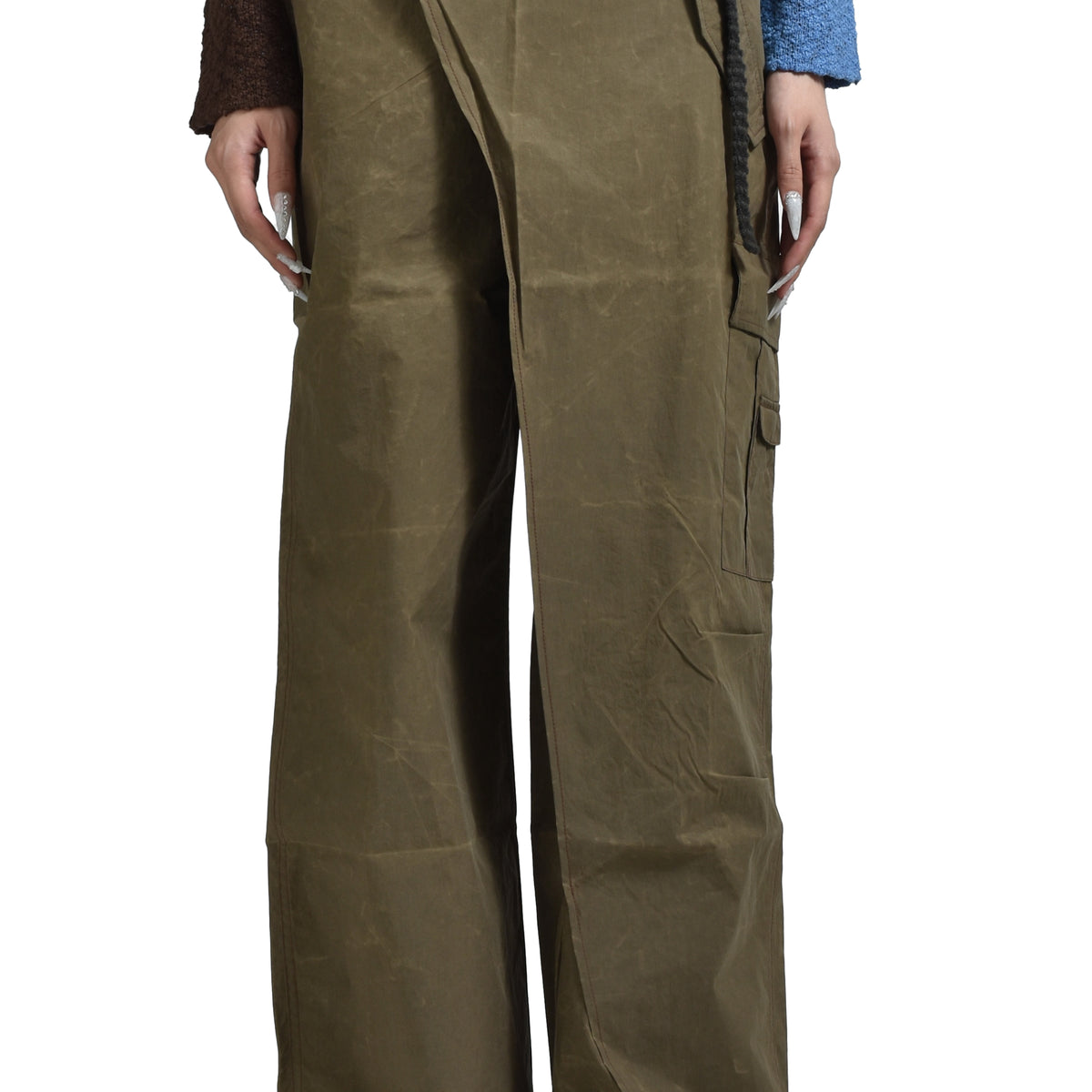Andersson Bell アンダーソン ベル FW25 CARGO WRAP PANTS / TAUPE