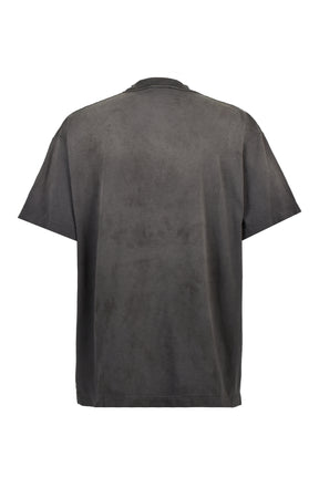 SS T-SHIRT/ALMITHY SAINT / BLK