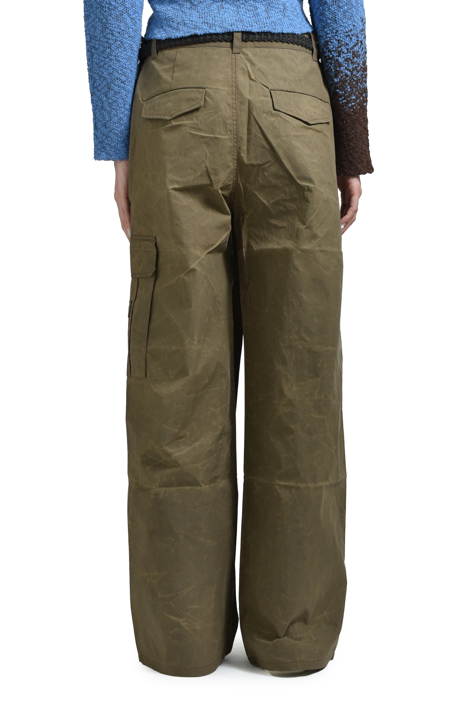 CARGO WRAP PANTS / TAUPE