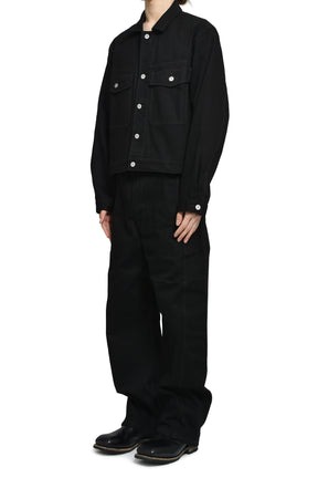 TRUCKER JACKET / BLK