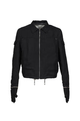 WASTELAND GLOVED TACTICAL JACKET / BLK