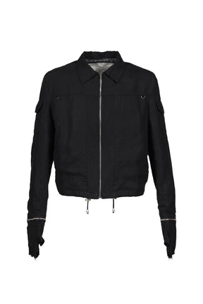 WASTELAND GLOVED TACTICAL JACKET / BLK