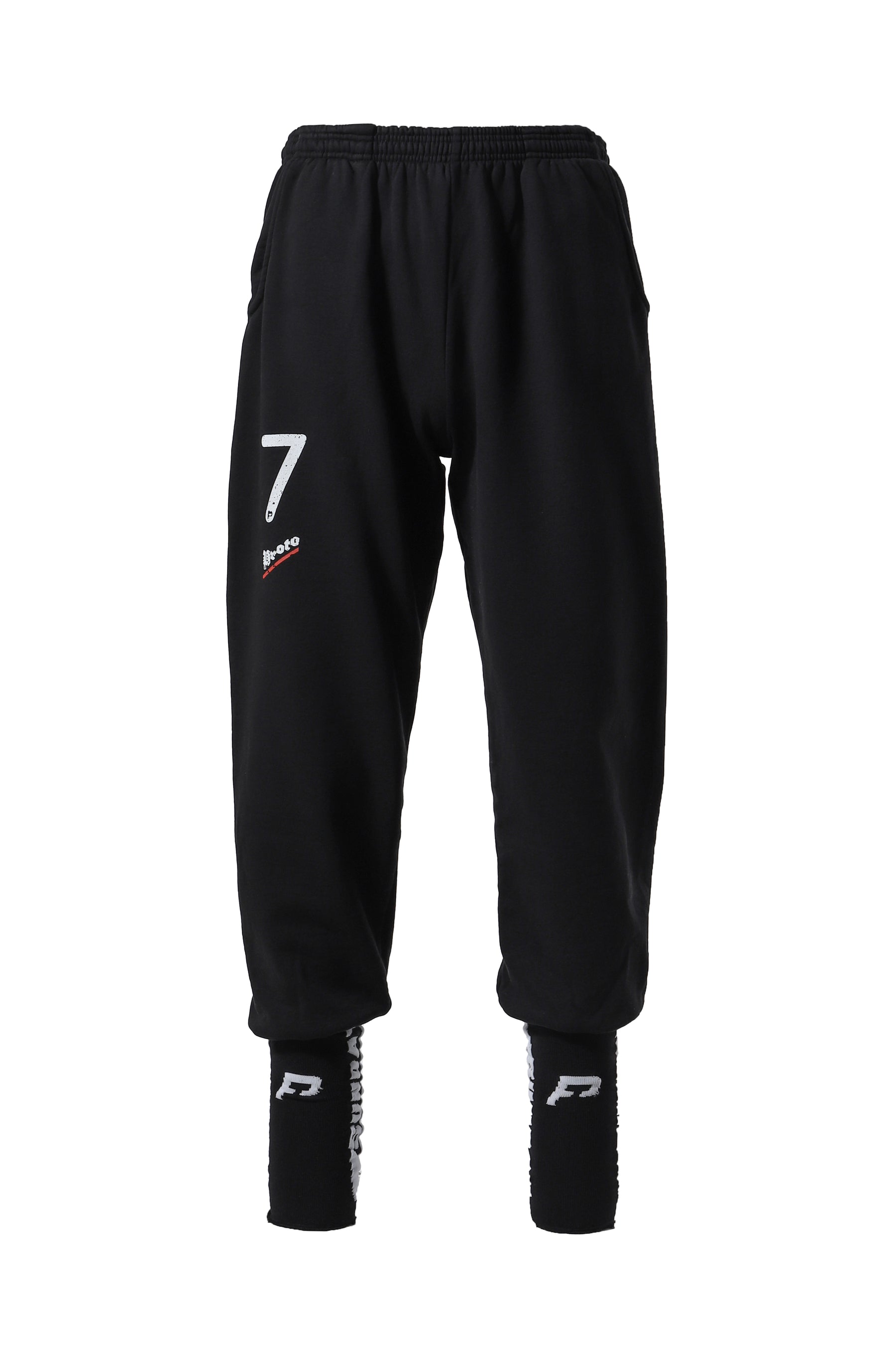 STIRRUP SWEATPANTS / BLK