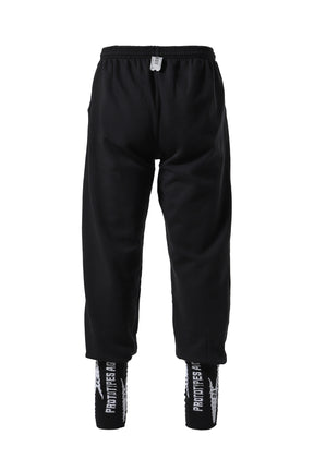 STIRRUP SWEATPANTS / BLK