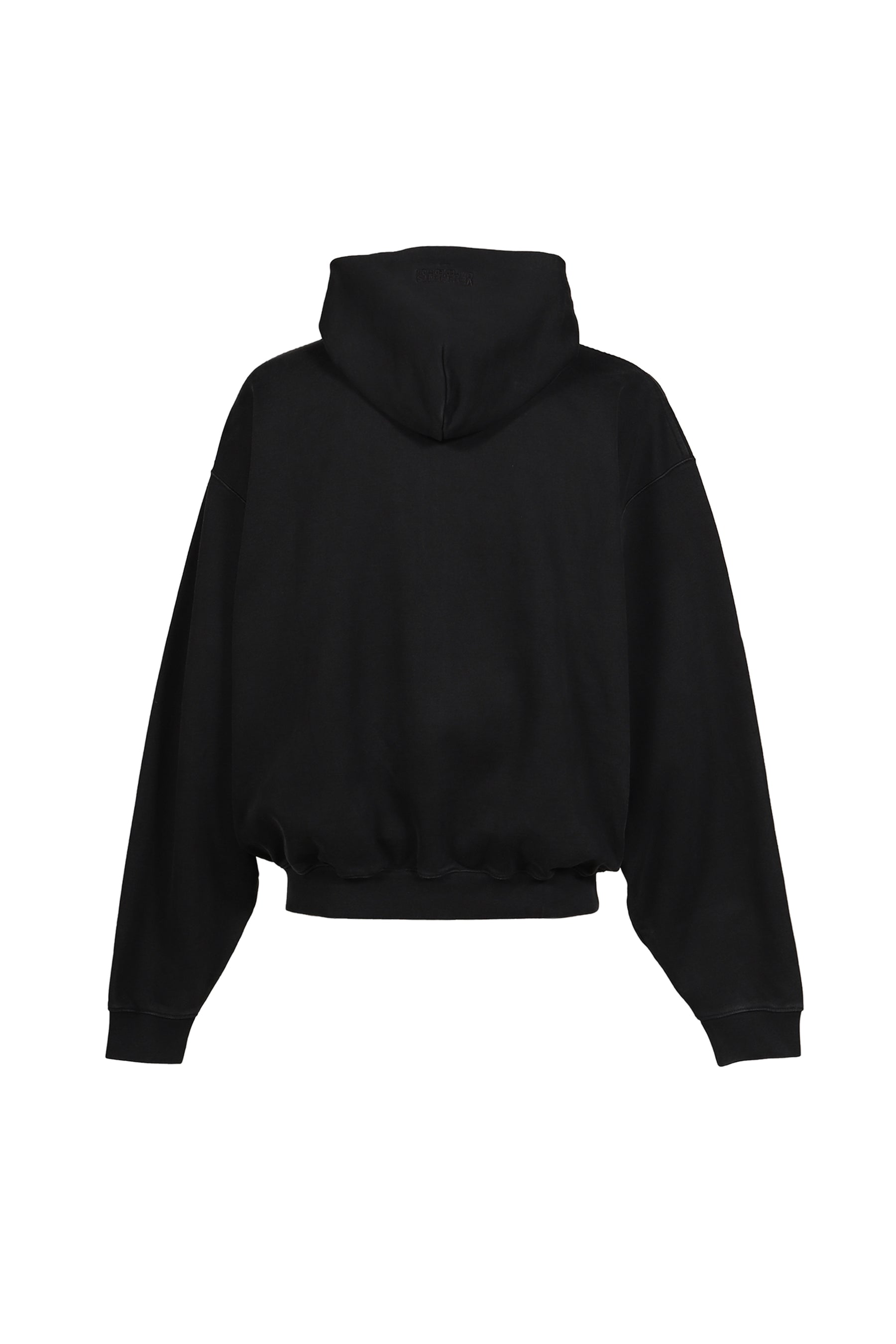 CLASSIC LOGO ZIP-UP HOODIE / BLK RED