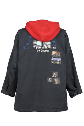 RAIN PEOPLE M51 FIELD JACKET / NVY