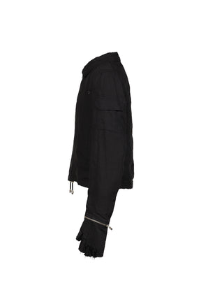 WASTELAND GLOVED TACTICAL JACKET / BLK