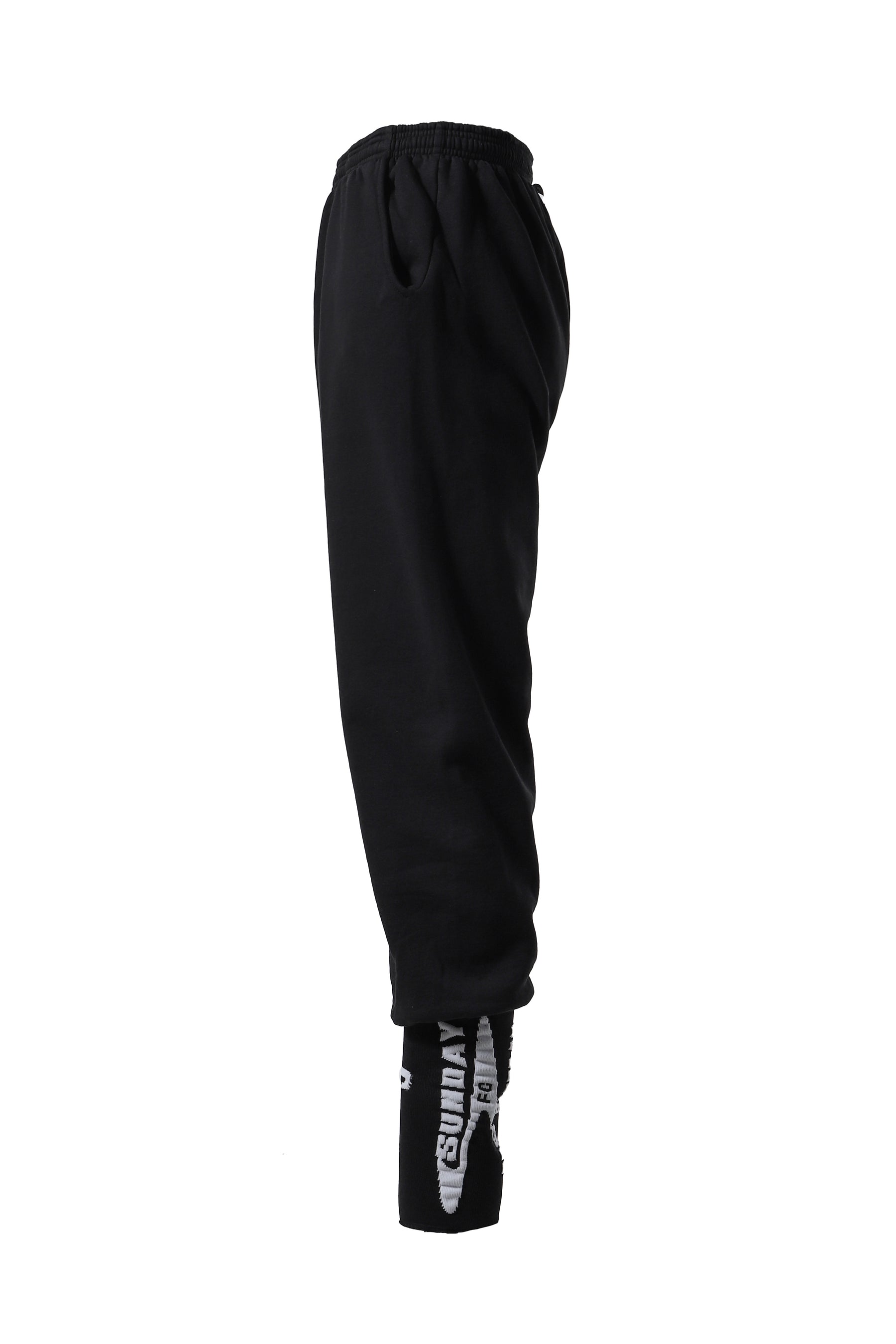 STIRRUP SWEATPANTS / BLK