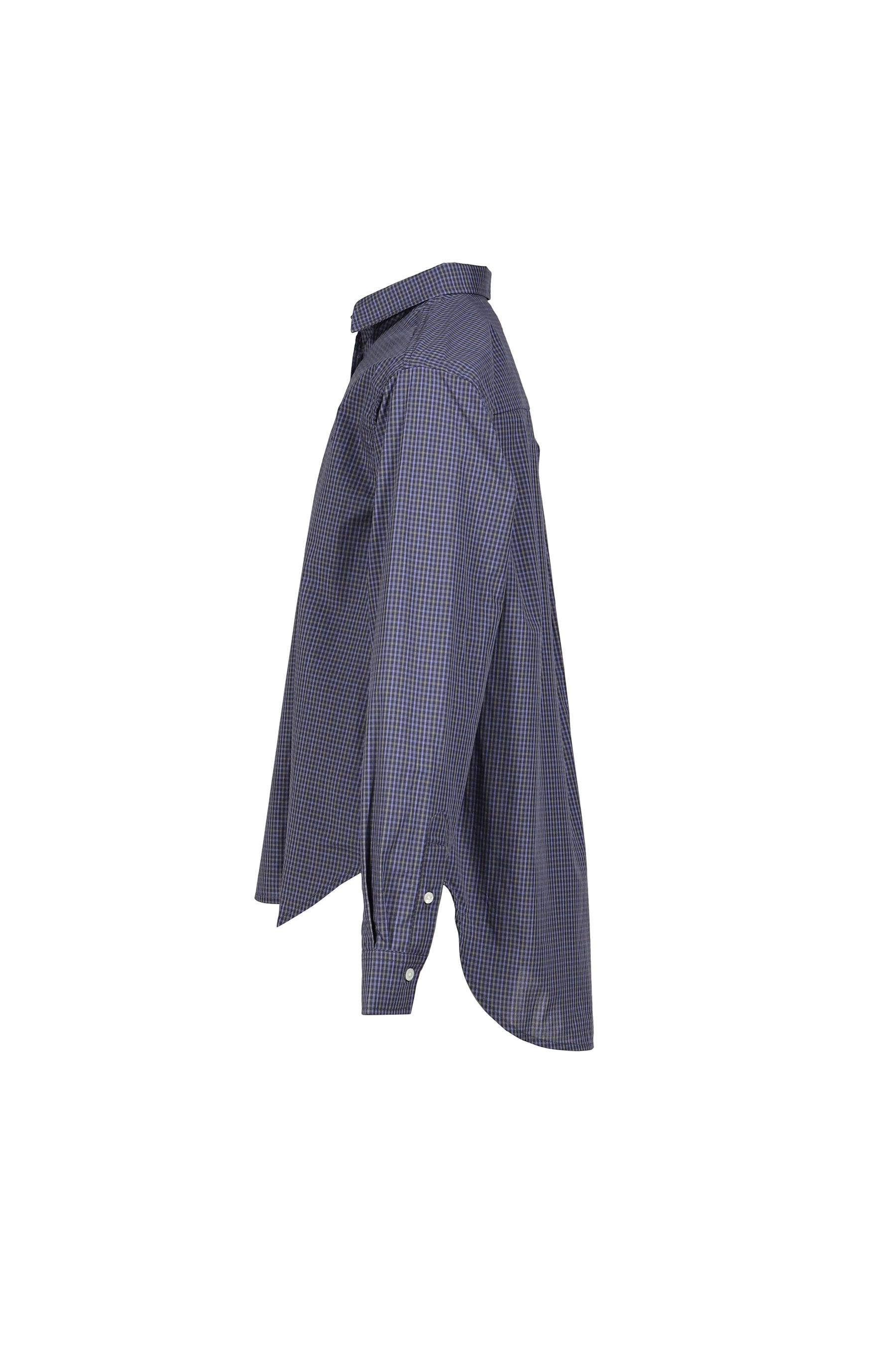 G CLASSIC EMBROIDERED BUTTON-UP SHIRT / NVY