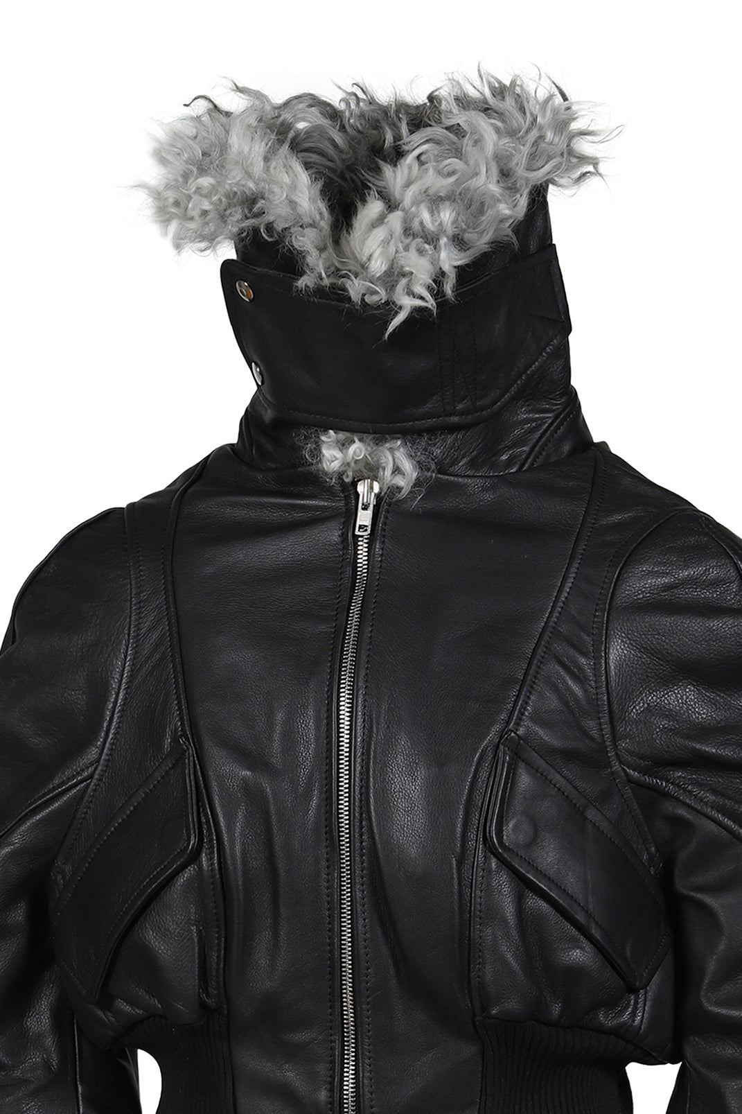 CONSUMER CROPPED BOMBER / BLK