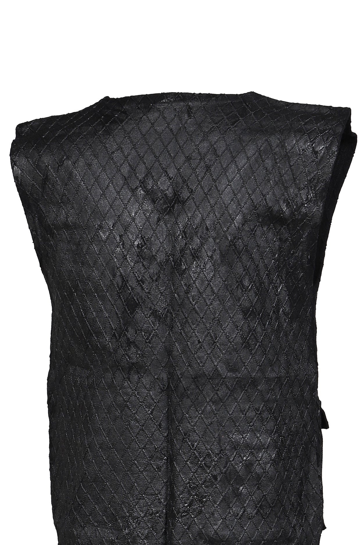 SECURITY KNIT VEST / BLK