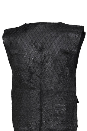 SECURITY KNIT VEST / BLK