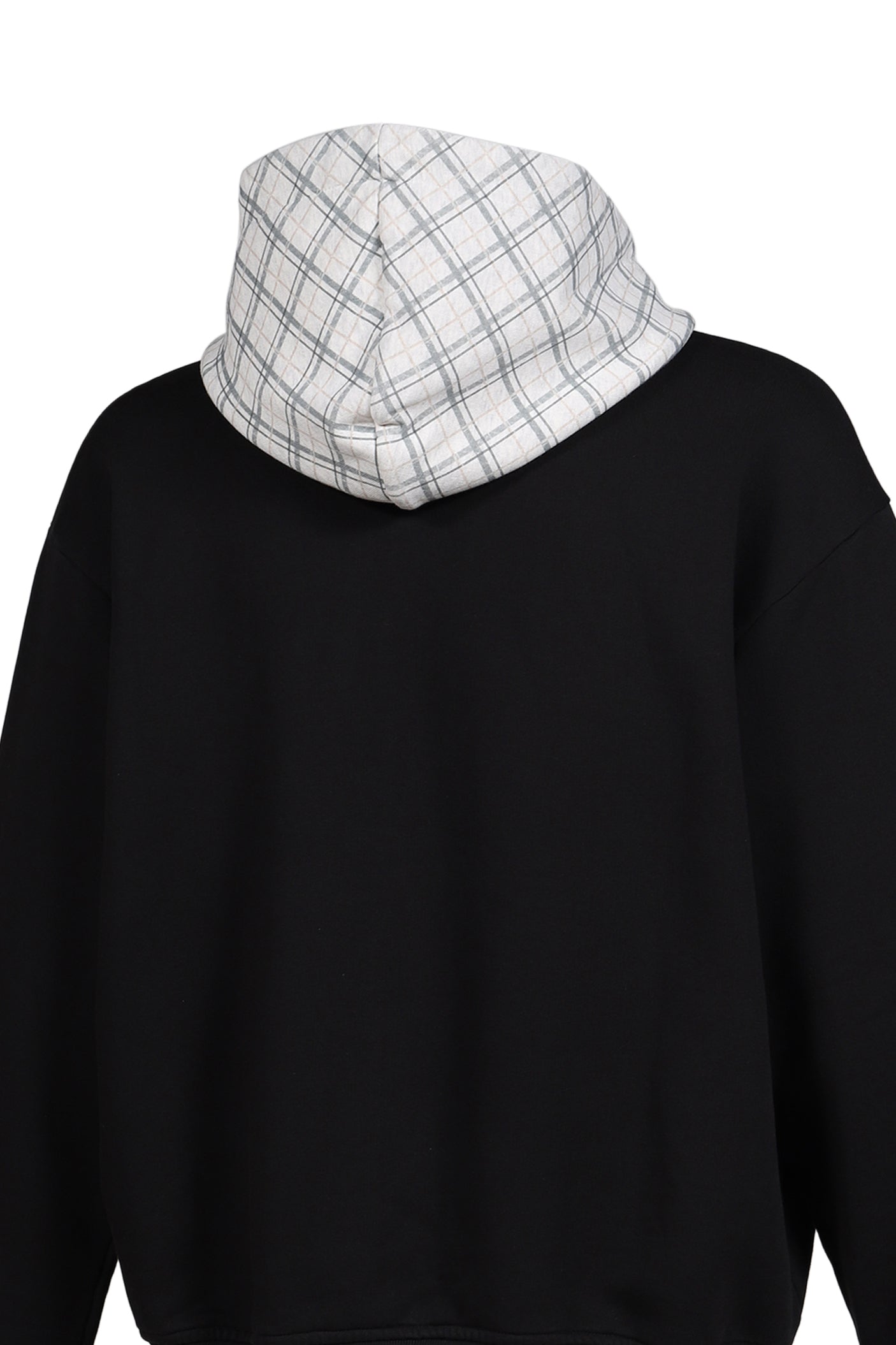 SUN FADED ZIP HOODIE KNIT / BLK