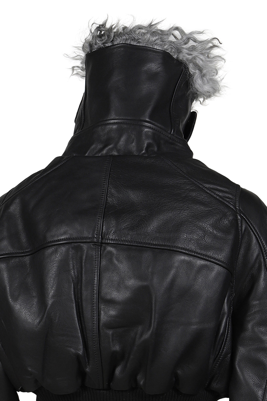 CONSUMER CROPPED BOMBER / BLK