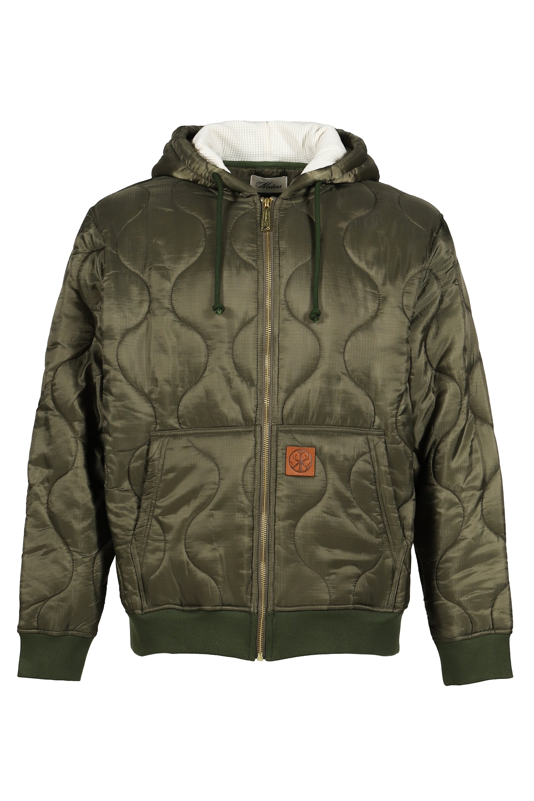 LINER ZIP HOODIE / KHAKI 