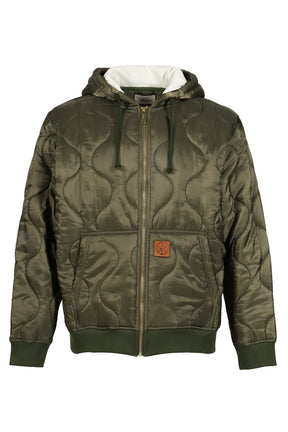 LINER ZIP HOODIE / KHAKI 