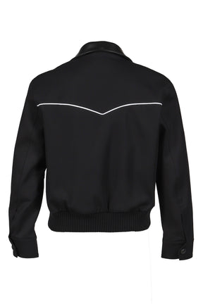 WESTERN HARRINGTON JACKET / BLK