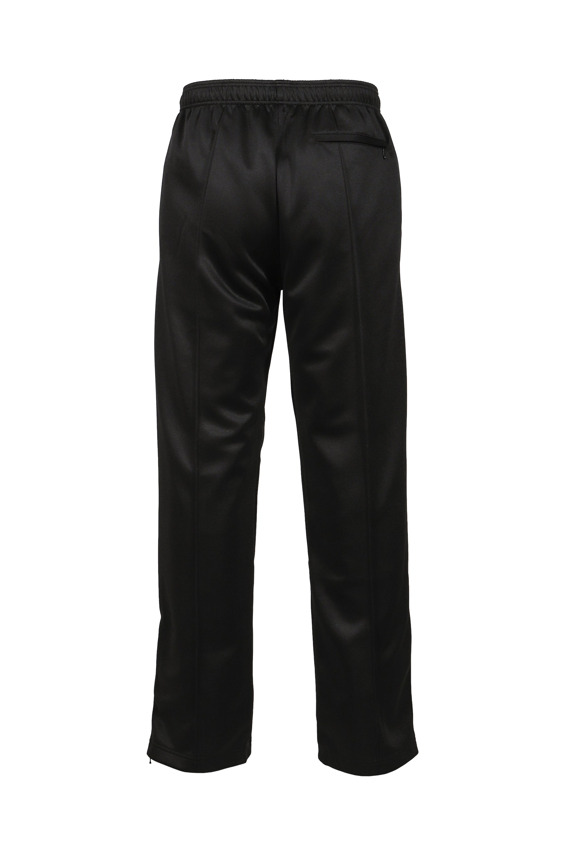 POLYESTER JERSEY TRACK PANTS / BLK