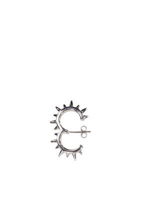 RODEO SPUR EARRING SINGLE-RH / SIL 