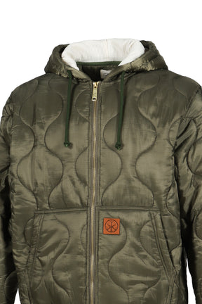 LINER ZIP HOODIE / KHAKI 