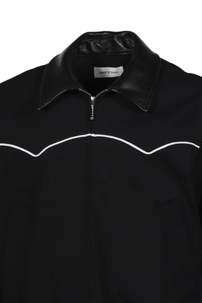 WESTERN HARRINGTON JACKET / BLK