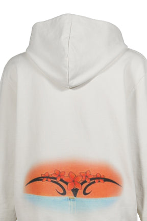TRAMP STAMP HOODIE / WHT