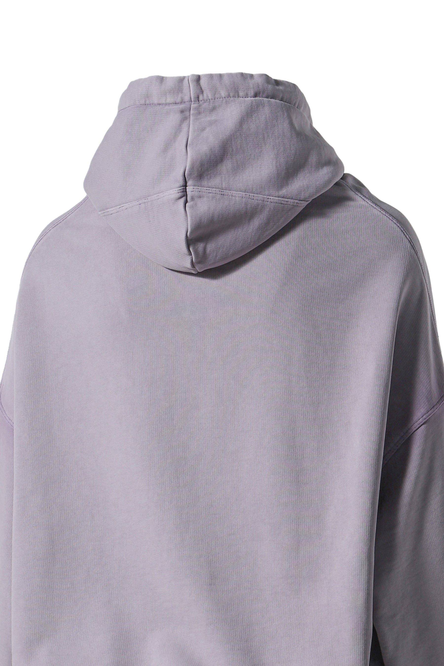 SHOULDERLESS HOODIE PURPLE / PURPLE