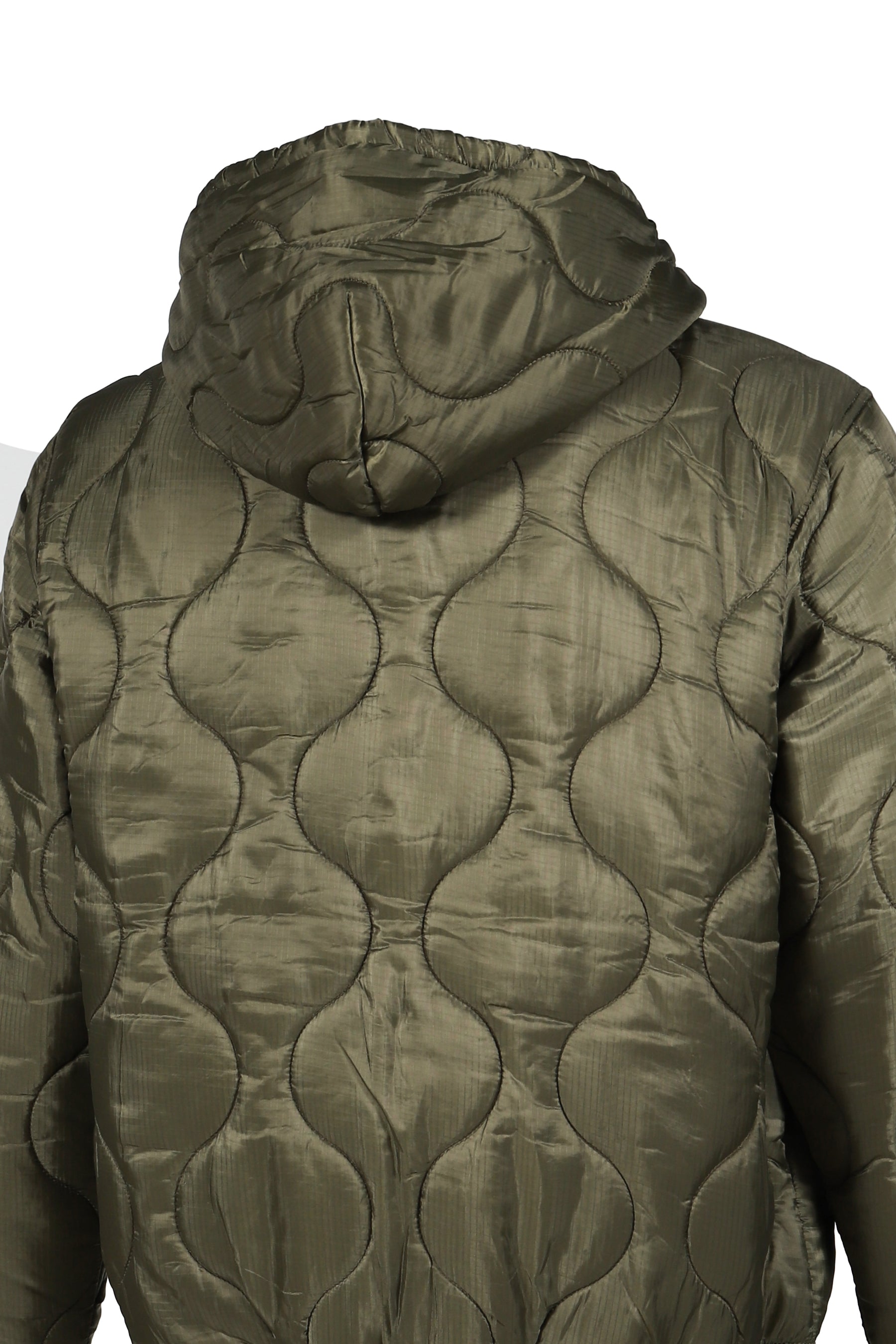 NVCLEAR ニュークリア FW25 LINER ZIP HOODIE / KHAKI - NUBIAN ヌビアン