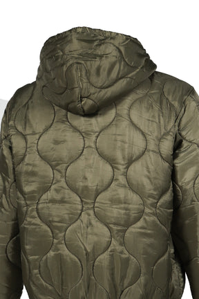 LINER ZIP HOODIE / KHAKI 