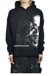 EDUCATED HUMAN HOODIE / BLACK 