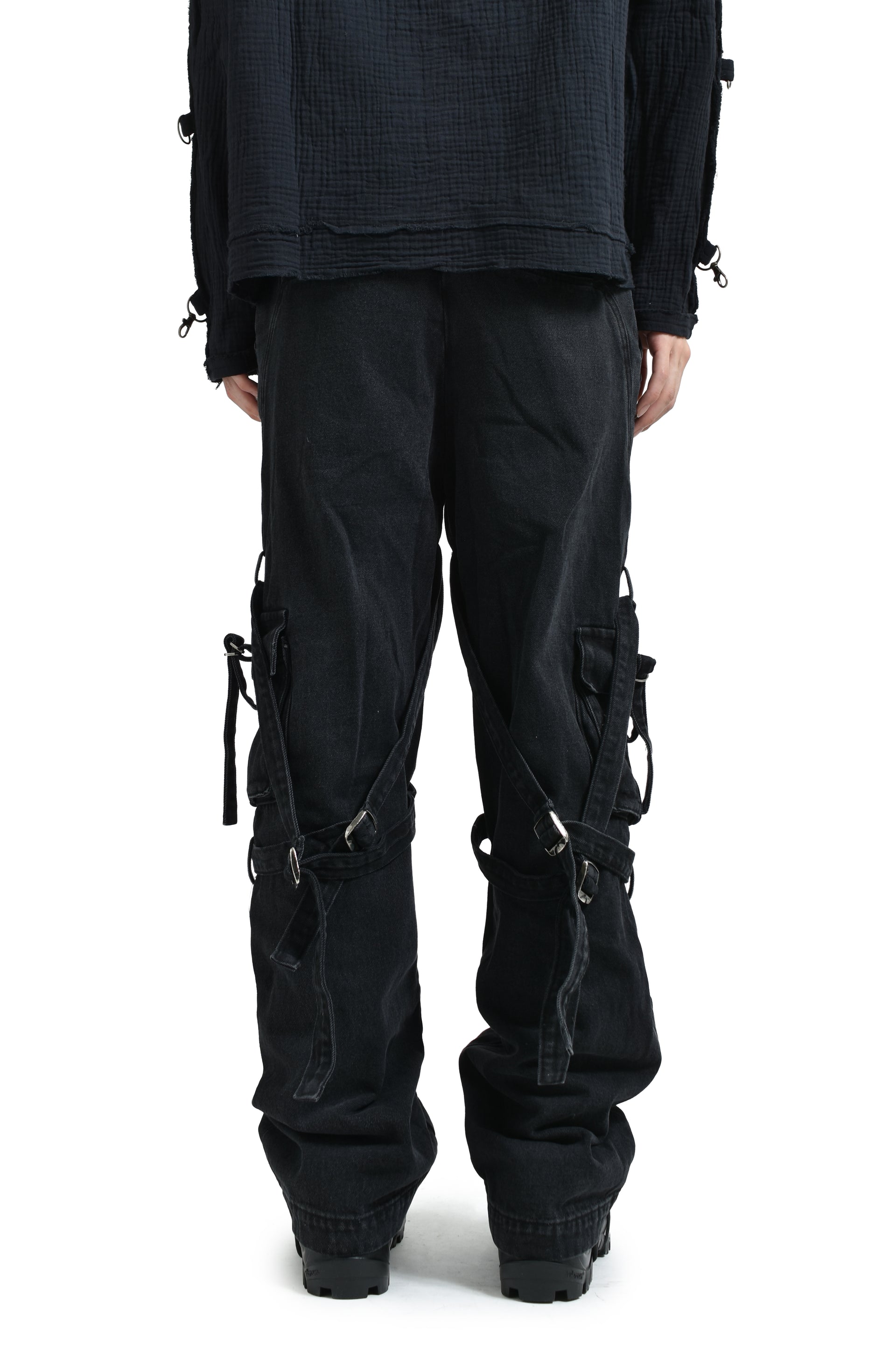 BONDAGE CARGO PANTS 2.0 / BLK