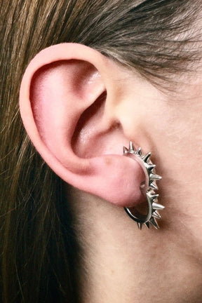 RODEO SPUR EARRING SINGLE-RH / SIL 