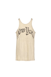 NEW YORK RELAXED TANK / KHA ACID STONE