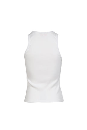 LOGO TANK TOP / WHT