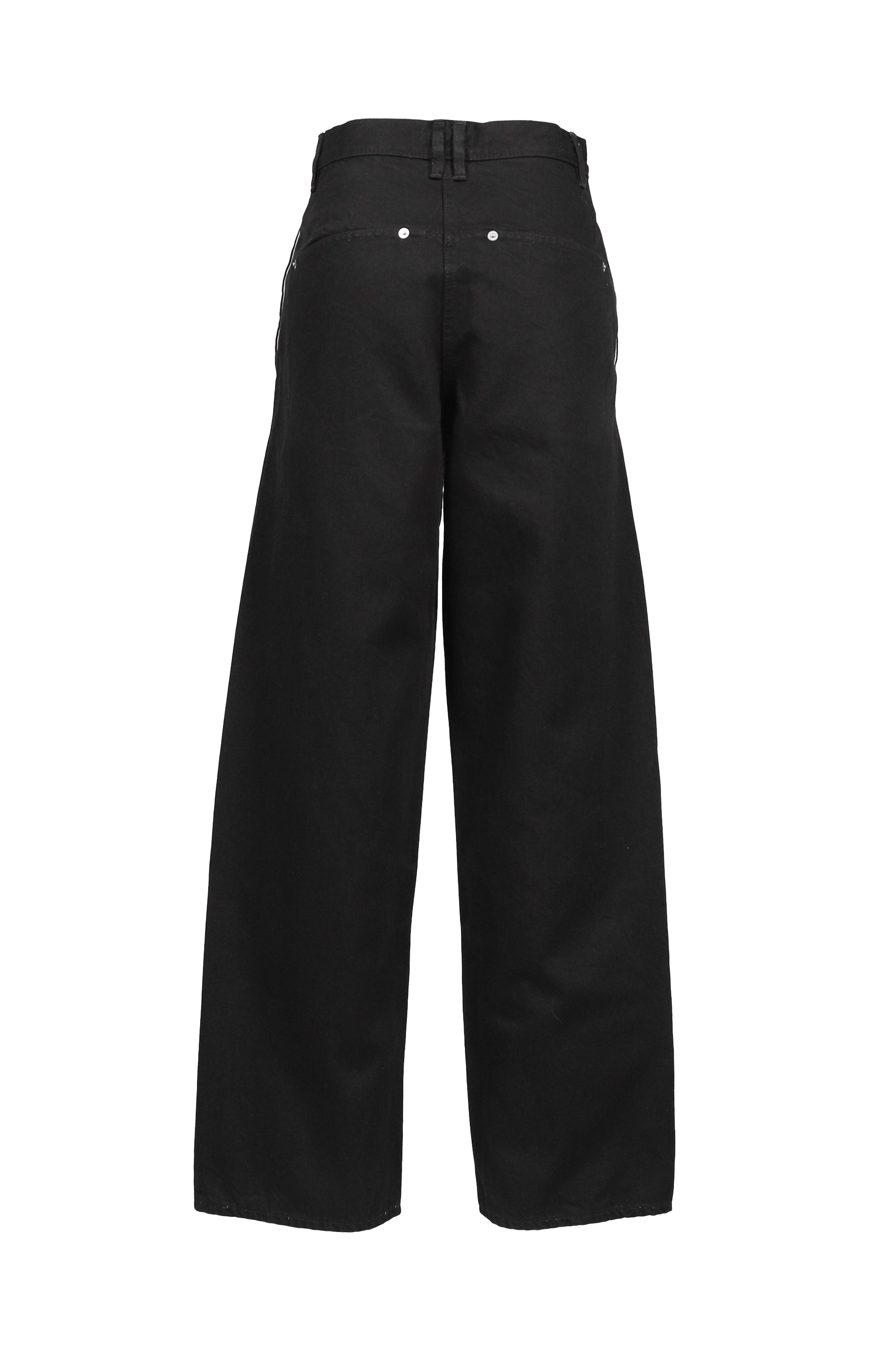 PURE WIDE DENIM / BLK
